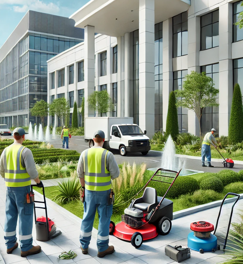 commercial landscape